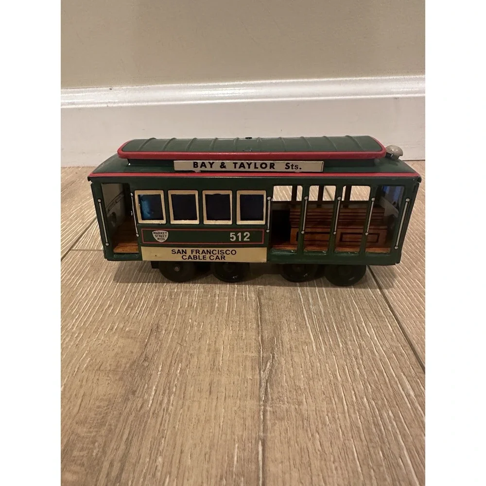 San Francisco Cable Car Powell & Mason/Bay‎ & Taylor Vintage Tin Toy Japan
